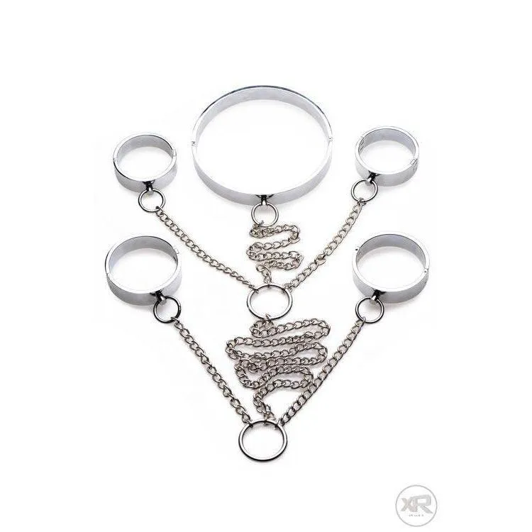 5 Piece Stainless Steel Shackle Set