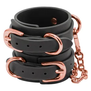 Bondage Couture Rose Gold Wrist Cuffs