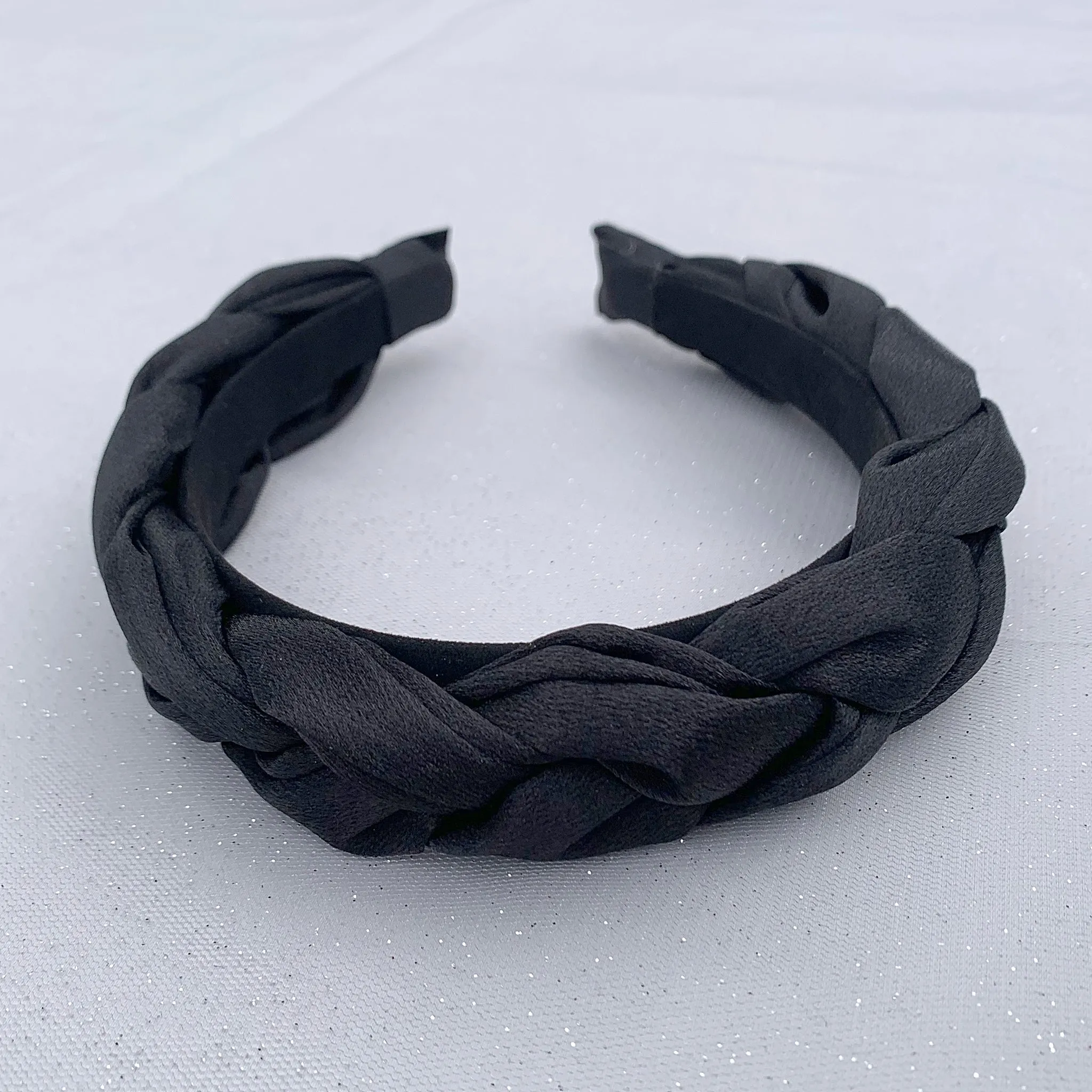 Braided Headband Black