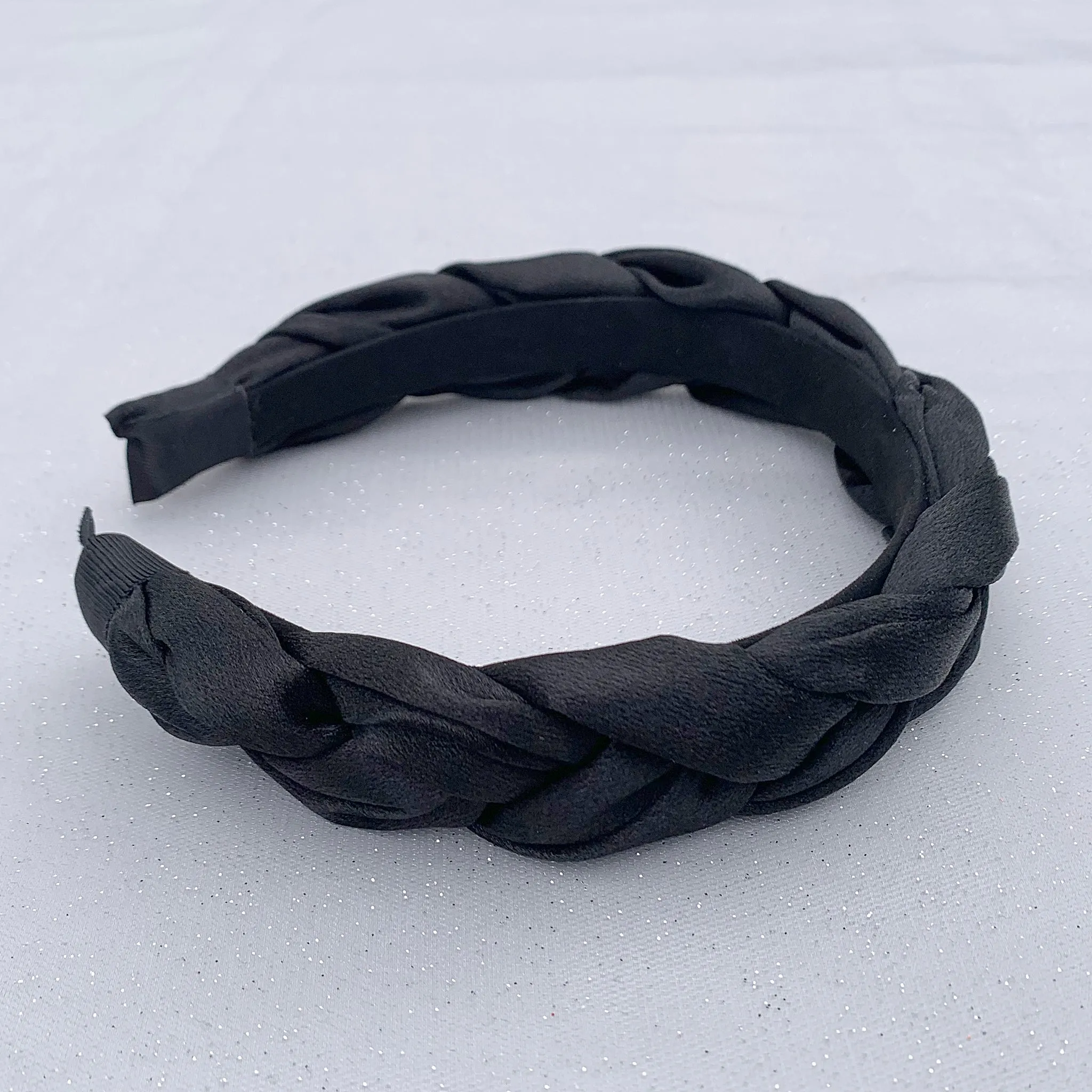 Braided Headband Black