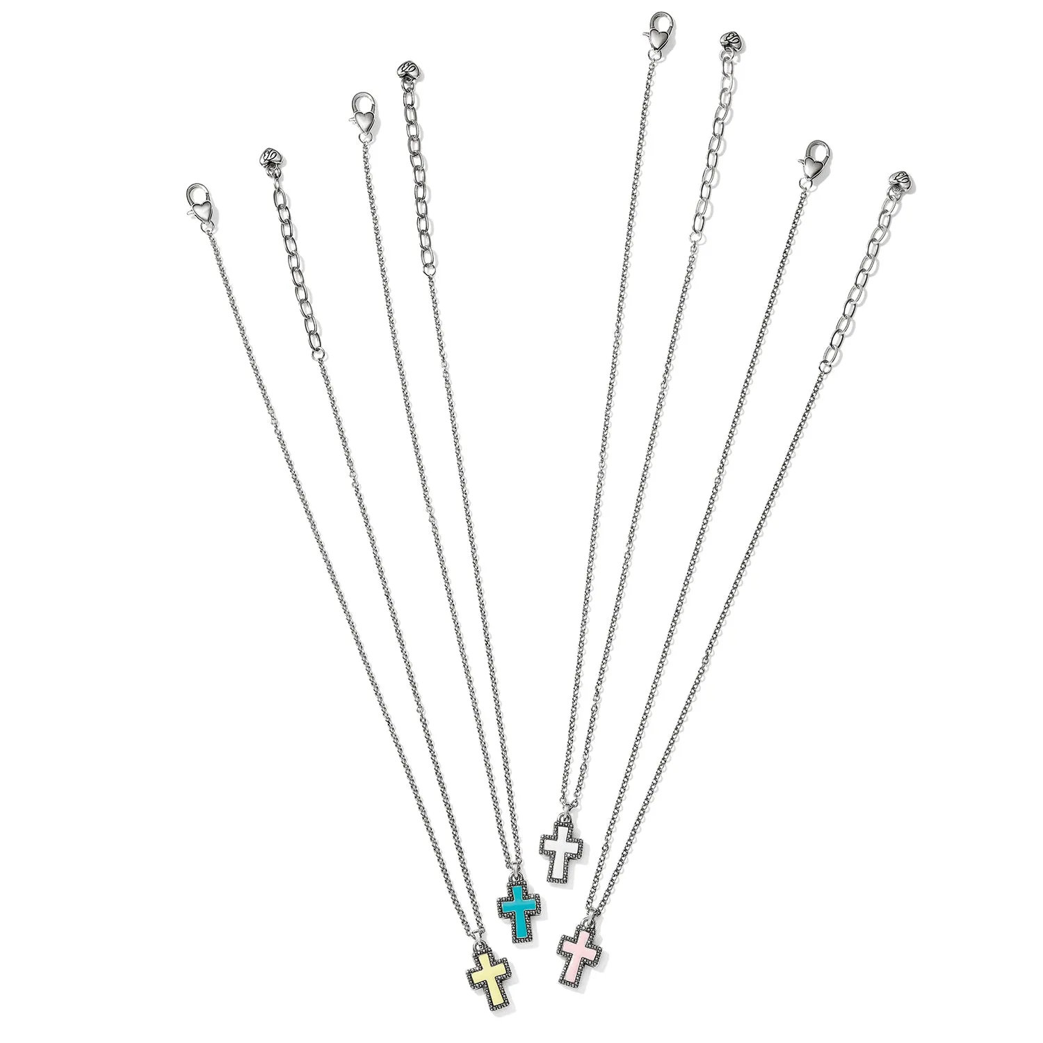 Brighton Dazzling Cross Petite Necklace