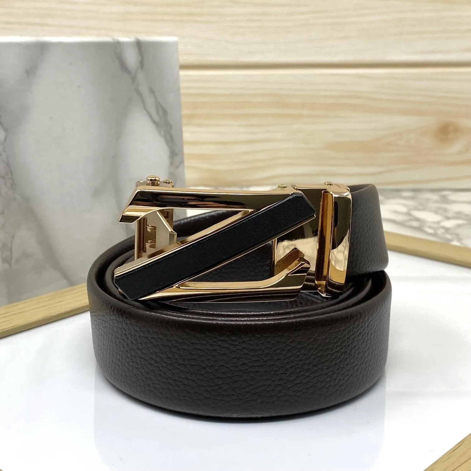 Casual Z-Shape Two Tone Adjustable Auto Belt For Men-JonasParamount