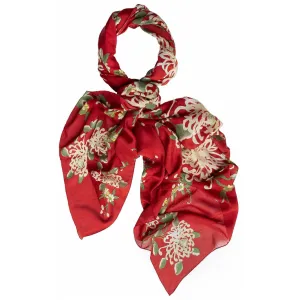 Chrysanthemum Red Scarf