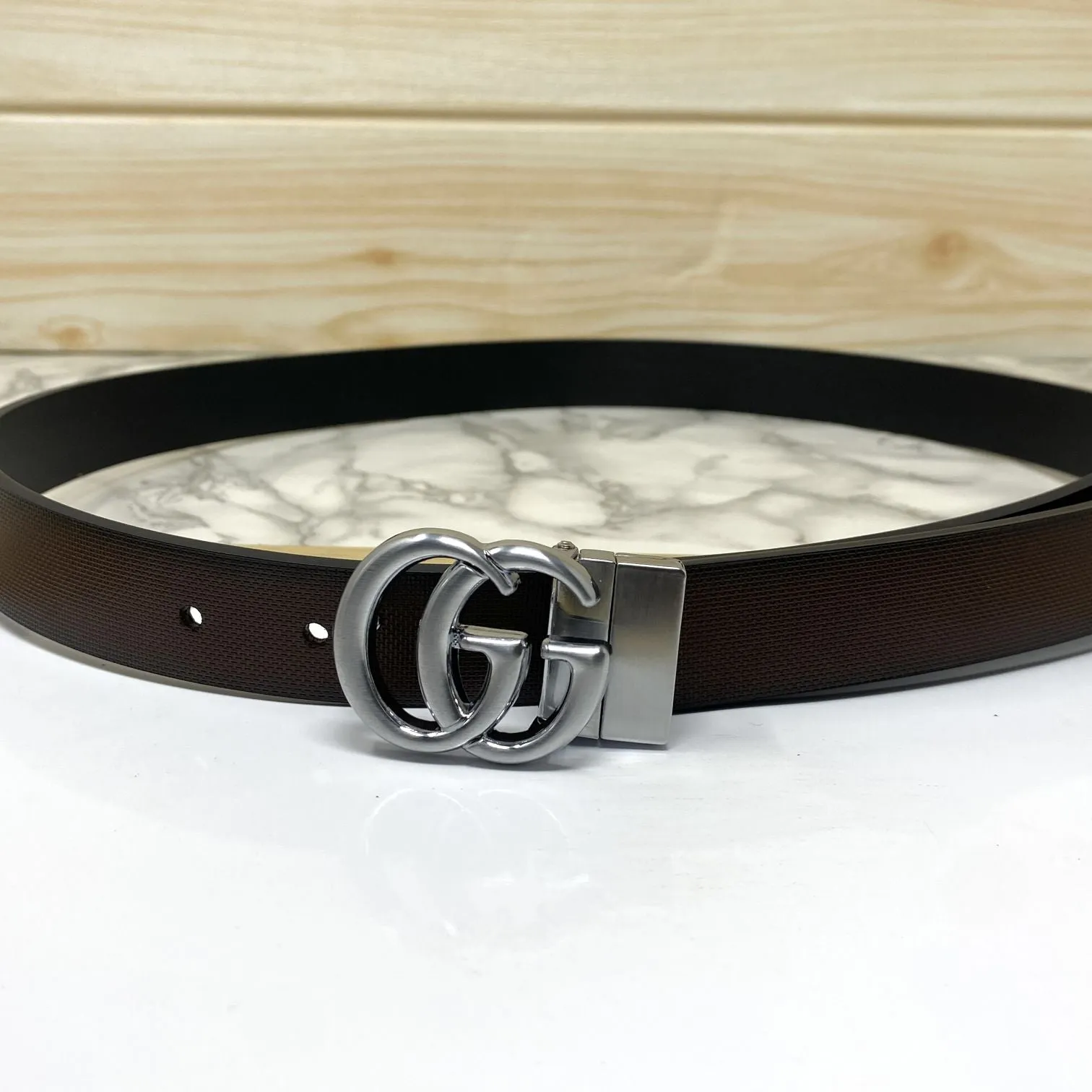 Classic Small GG Reversible Strap Belt -JonasParamount