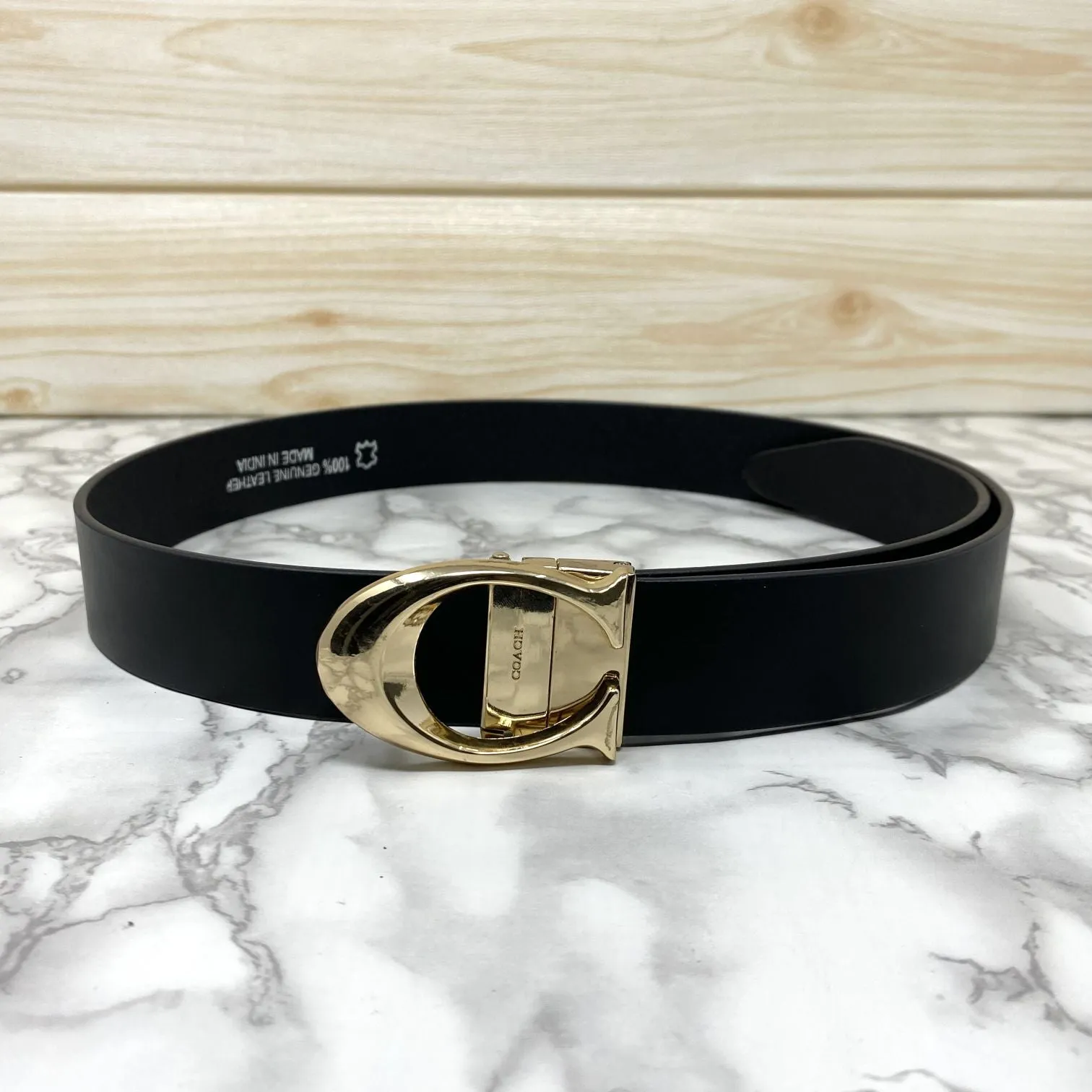 Classy Curve C Design Casual  Genuine Leather Belt-Jonasparamount