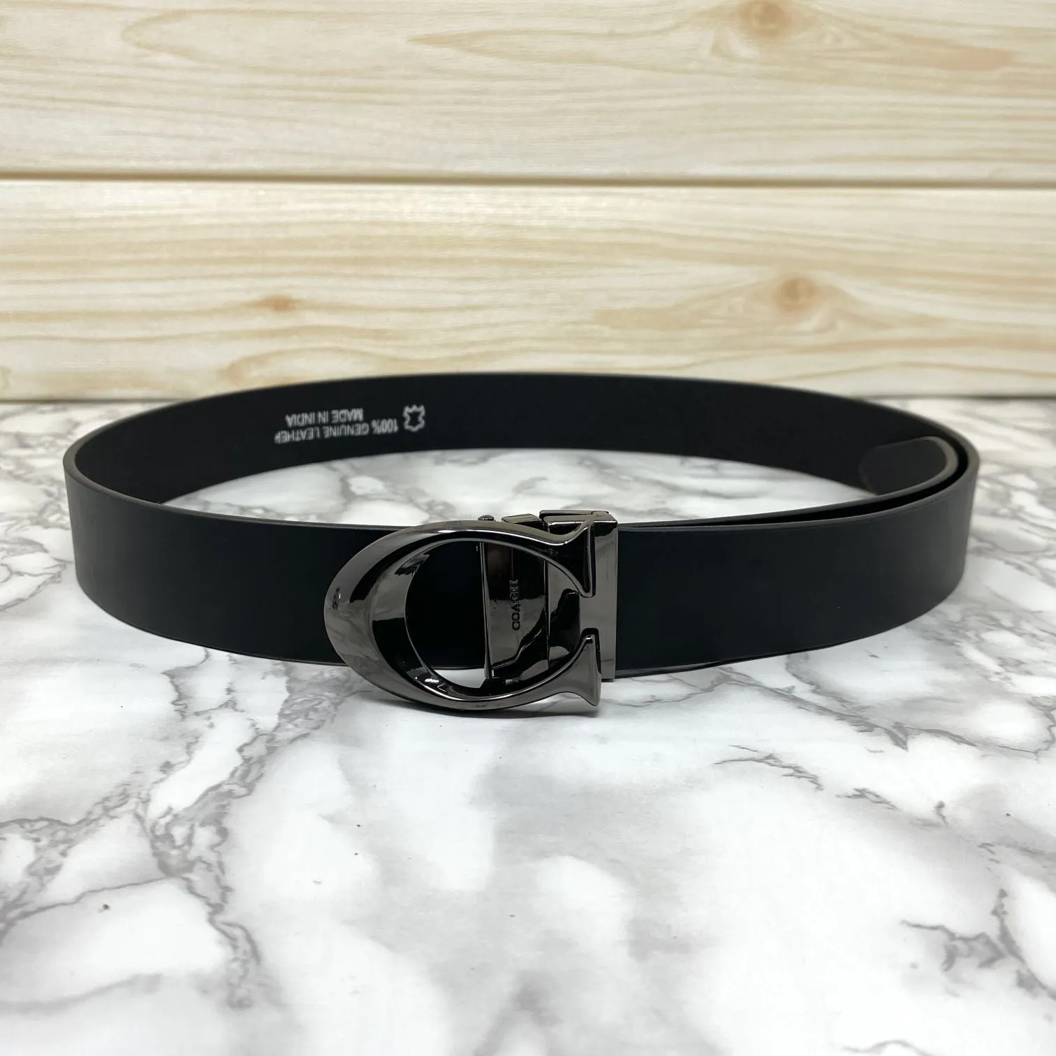 Classy Curve C Design Casual  Genuine Leather Belt-Jonasparamount