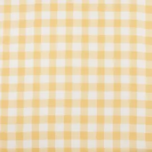 Crepe Chiffon - DAISY - Big Checks - Wheat