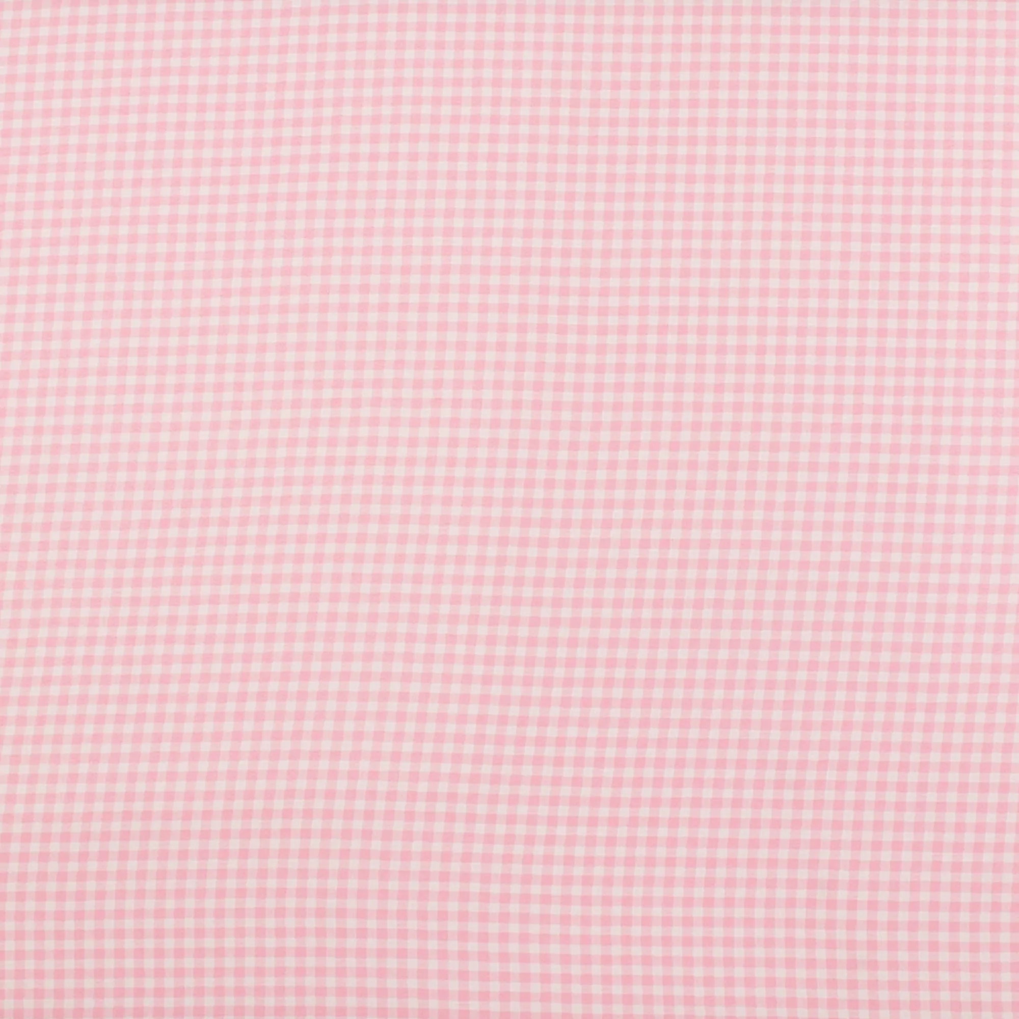 Crepe Chiffon - DAISY - Small Checks - Pink