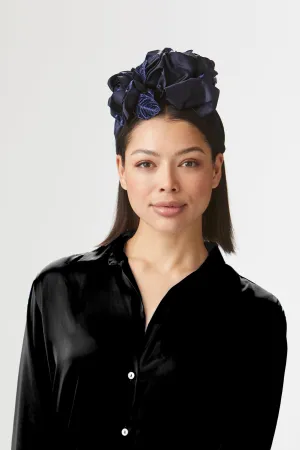 Dandridge Navy Turban Headband