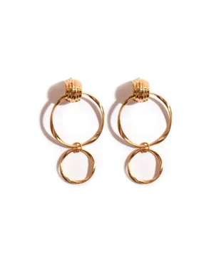 Elegant Encircled Earrings