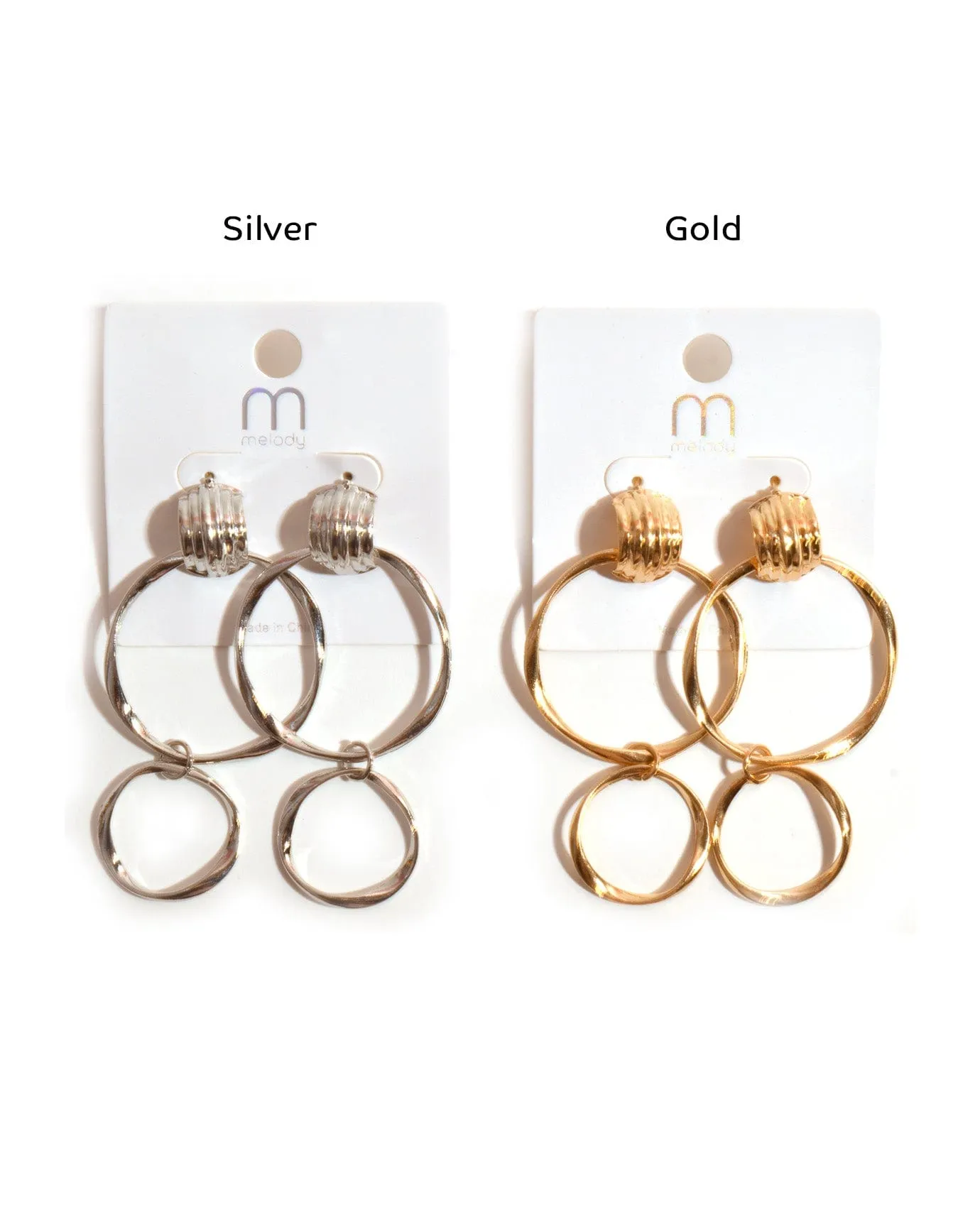 Elegant Encircled Earrings