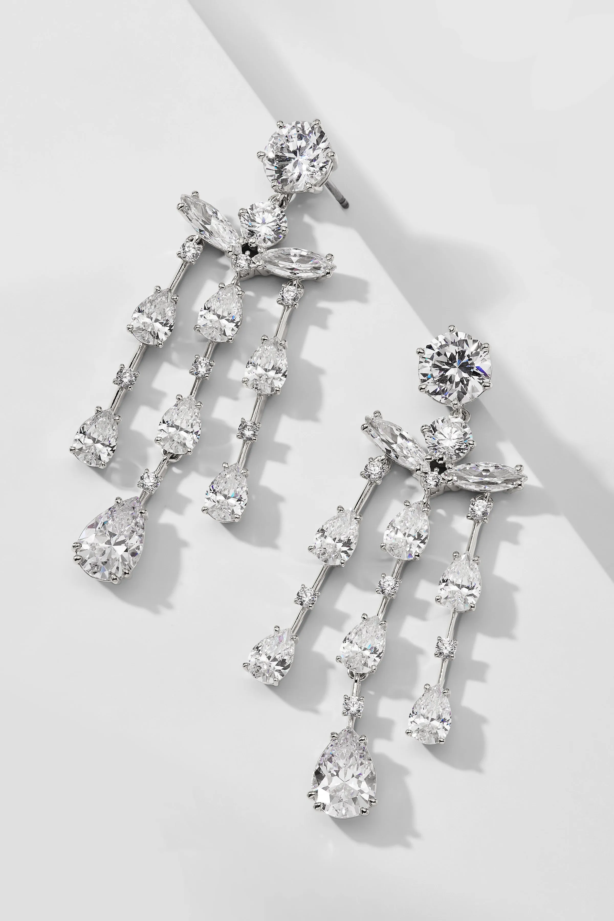 EVELYN CHANDELIER CZ EARRINGS