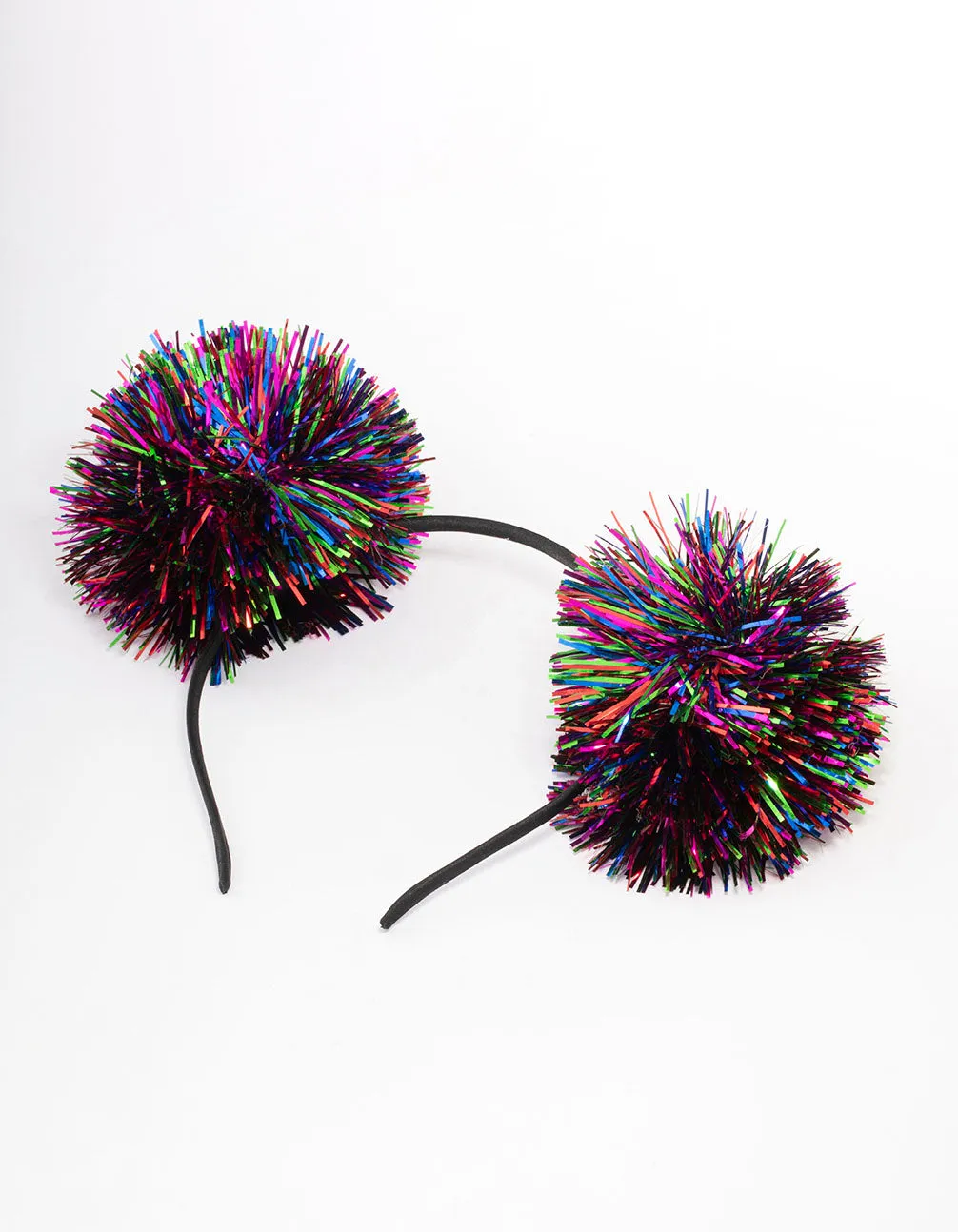 Fabric Pom Pom Party Headband