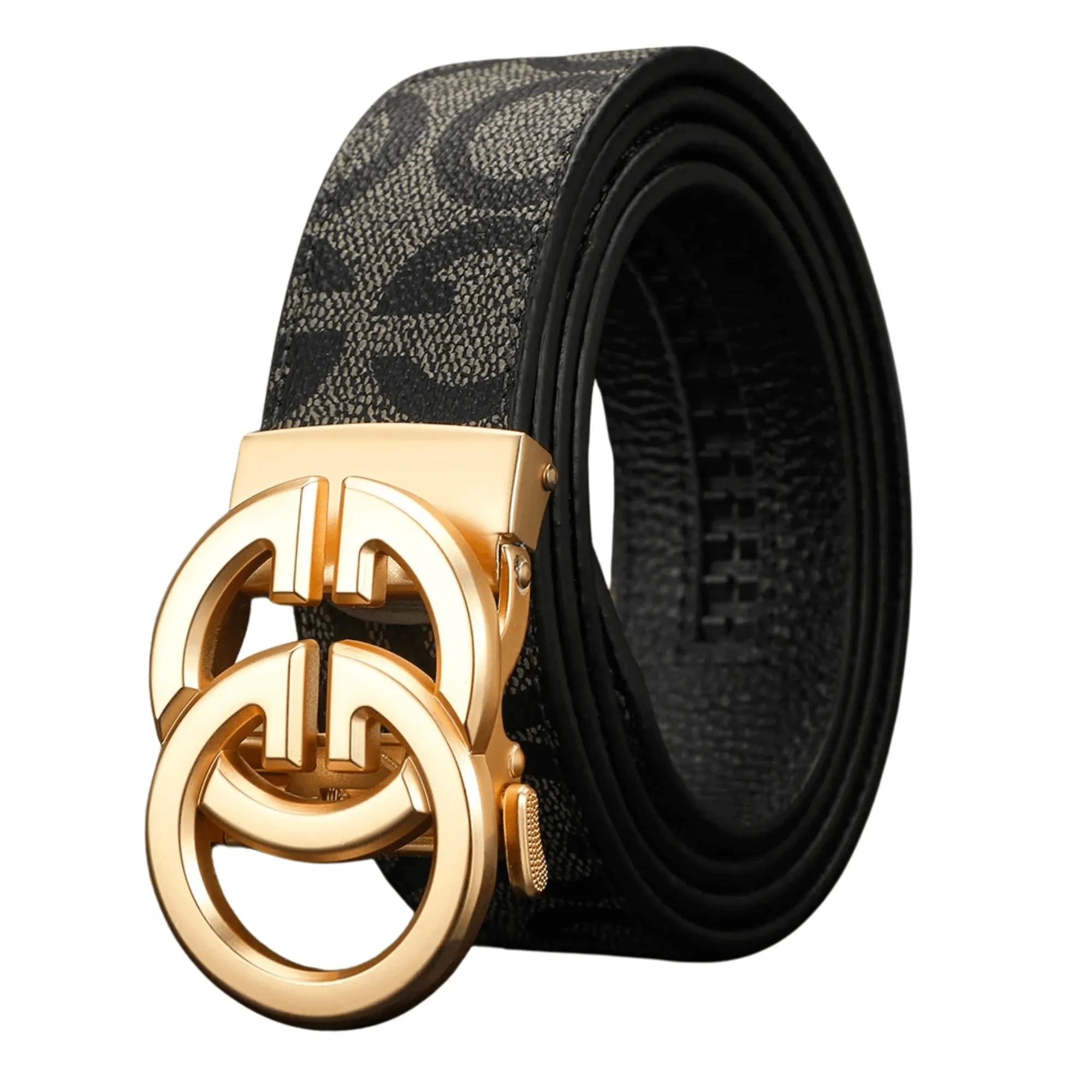 Famous Style Metal Buckle Belt Luxury Brand Belt Split Leather Belts Unisex Strap Jeans