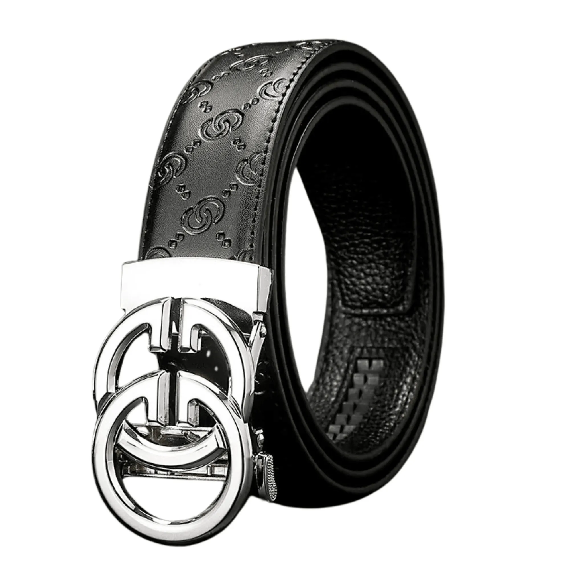 Famous Style Metal Buckle Belt Luxury Brand Belt Split Leather Belts Unisex Strap Jeans