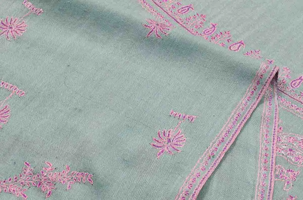 full embroidery stole - 4832