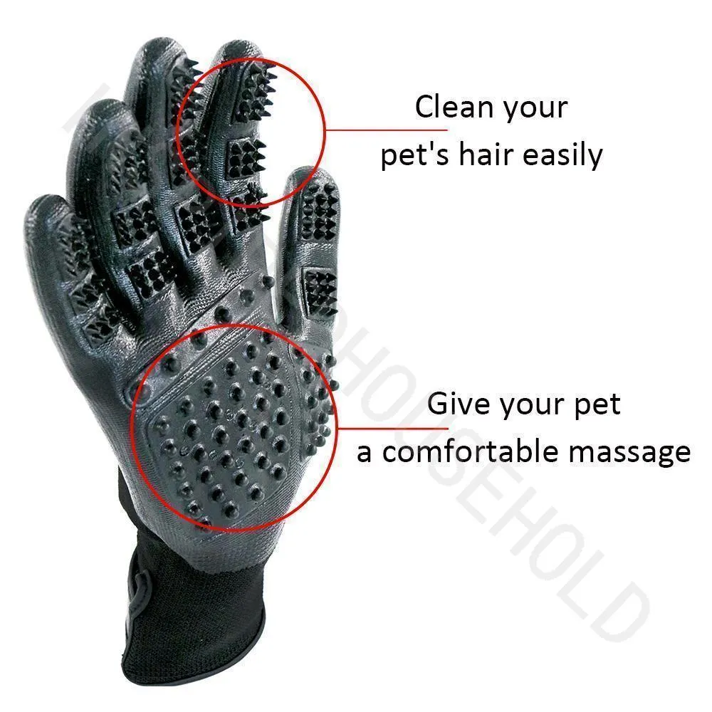 Hirundo Pet Grooming Massage Gloves (1 pair)