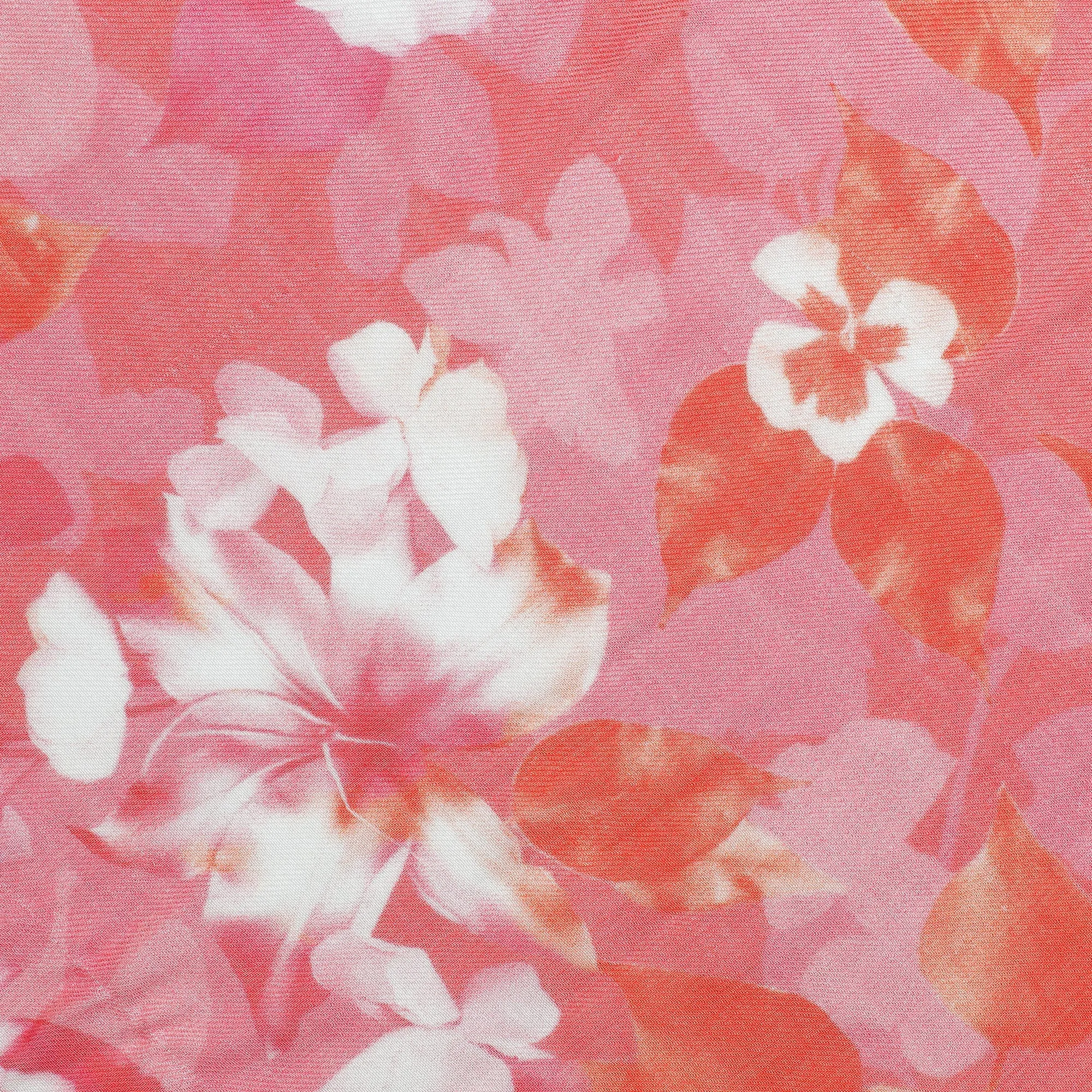 Jasn: Silk Modal Orchid Bloom Printed Stole