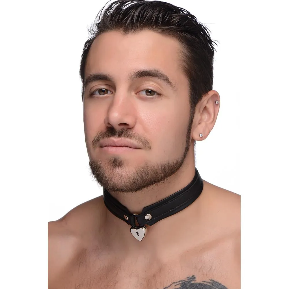 Locking Heart Collar