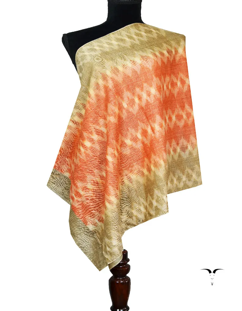 multicoloured ekat pashmina stole 8469