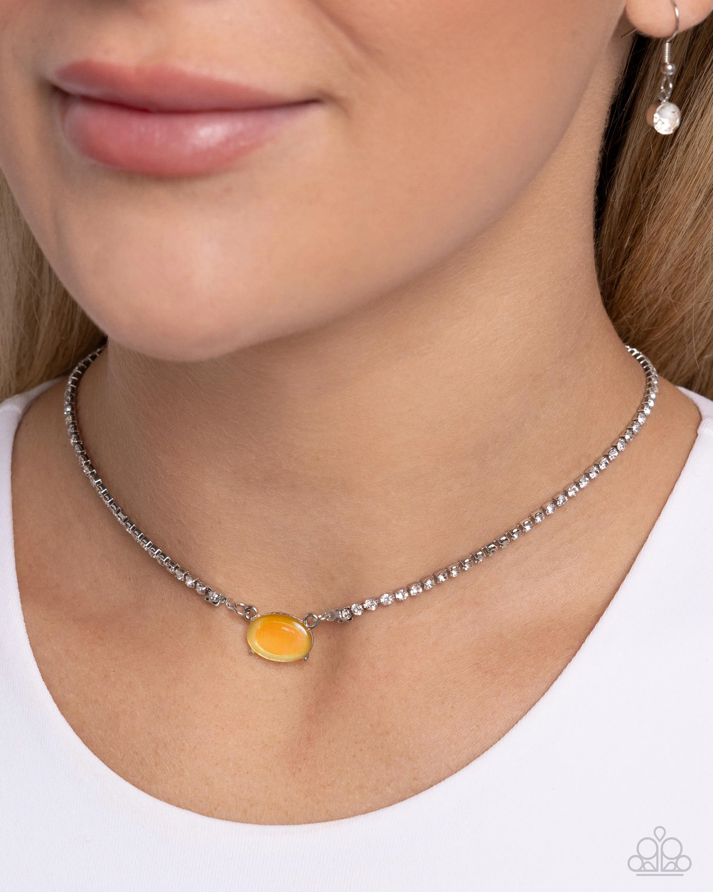 Necklaces Dynamic Delicacy - Yellow N012