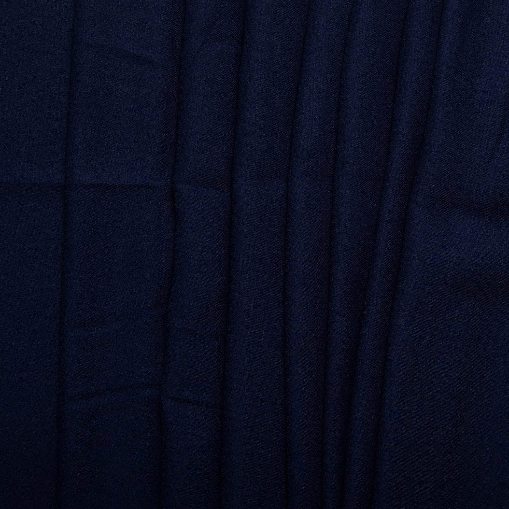 Novelty Polyester Solid - Satin crepe - Indigo