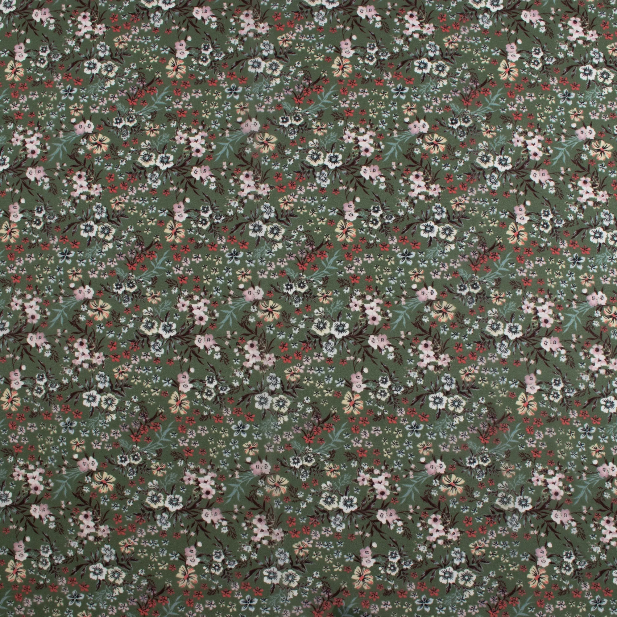 Novelty Printed Chiffon - 337 - Sage