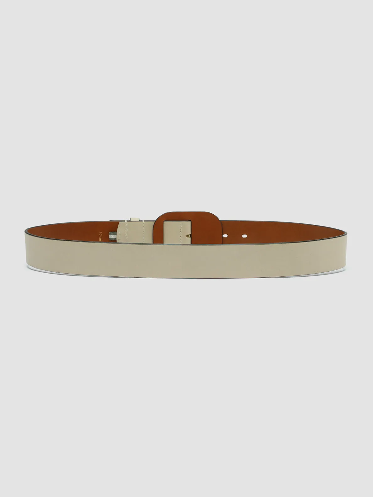 OC STRIP 058 - Ivory Leather belt