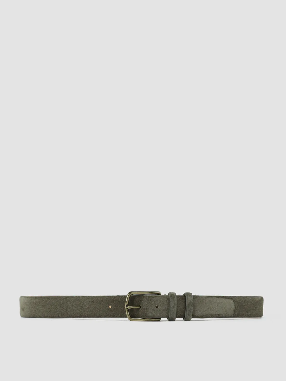 OC STRIP 33 - Green Suede belt