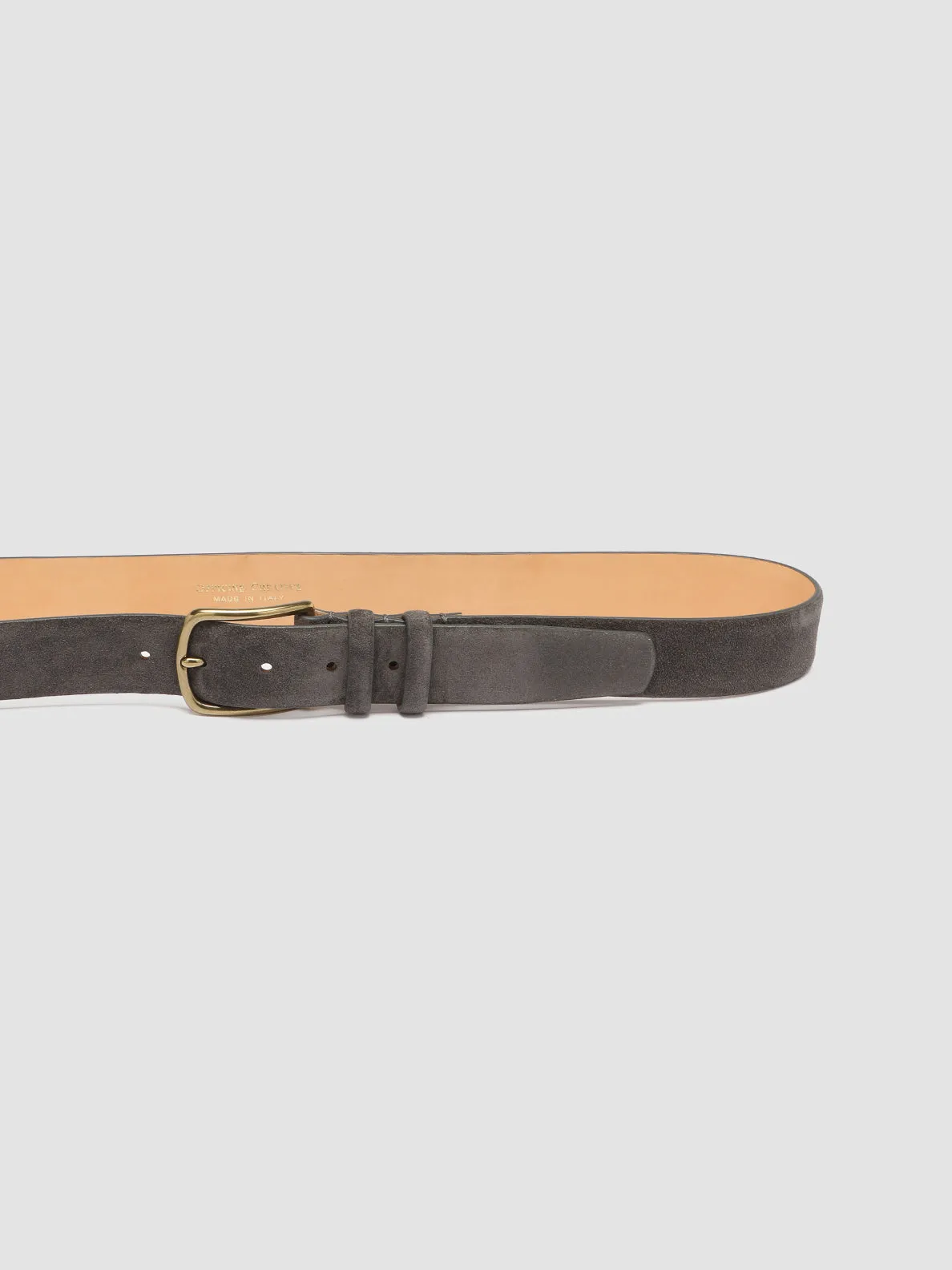 OC STRIP 33 - Grey Suede belt