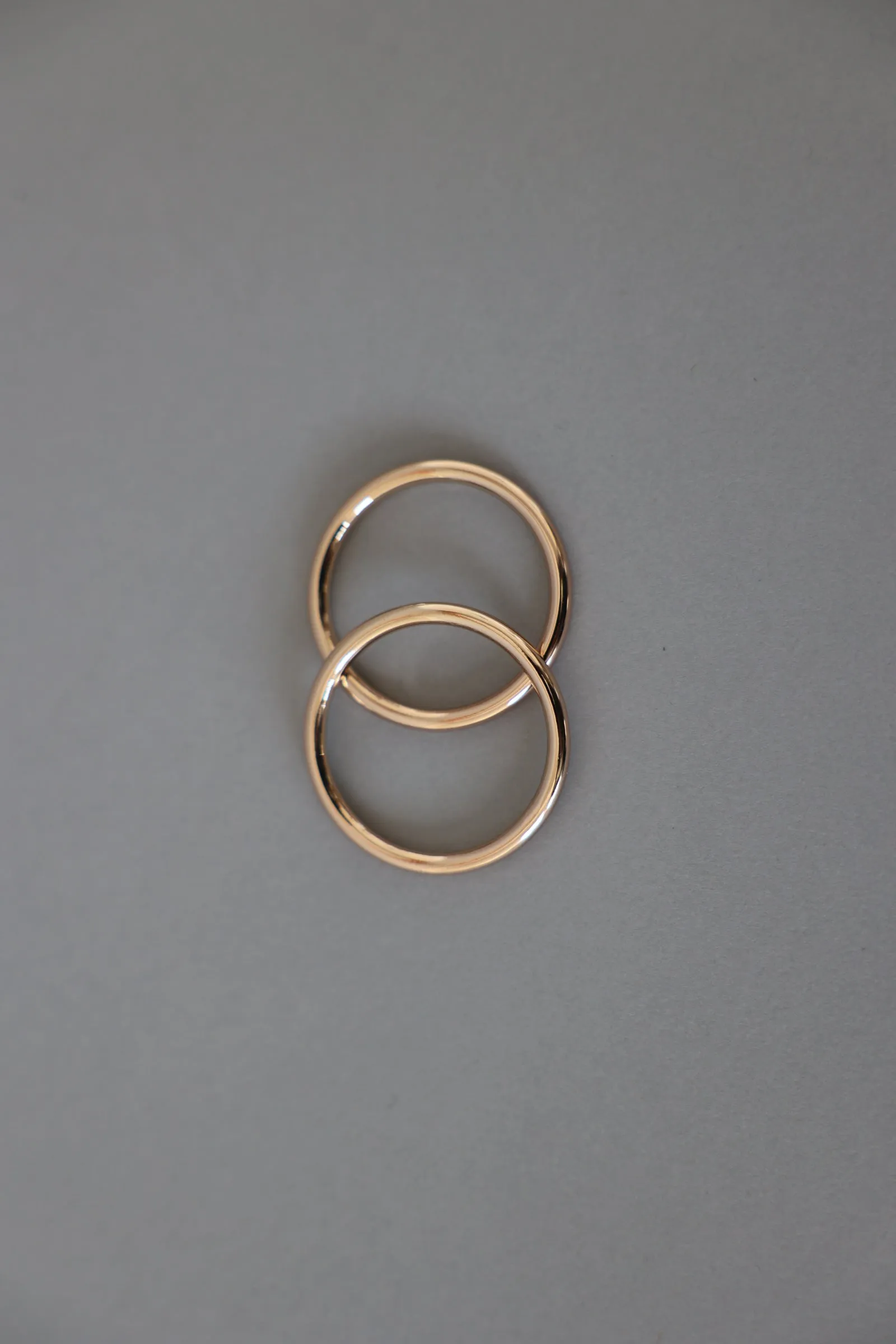 ooakshell tide headband rings • rose gold (light)