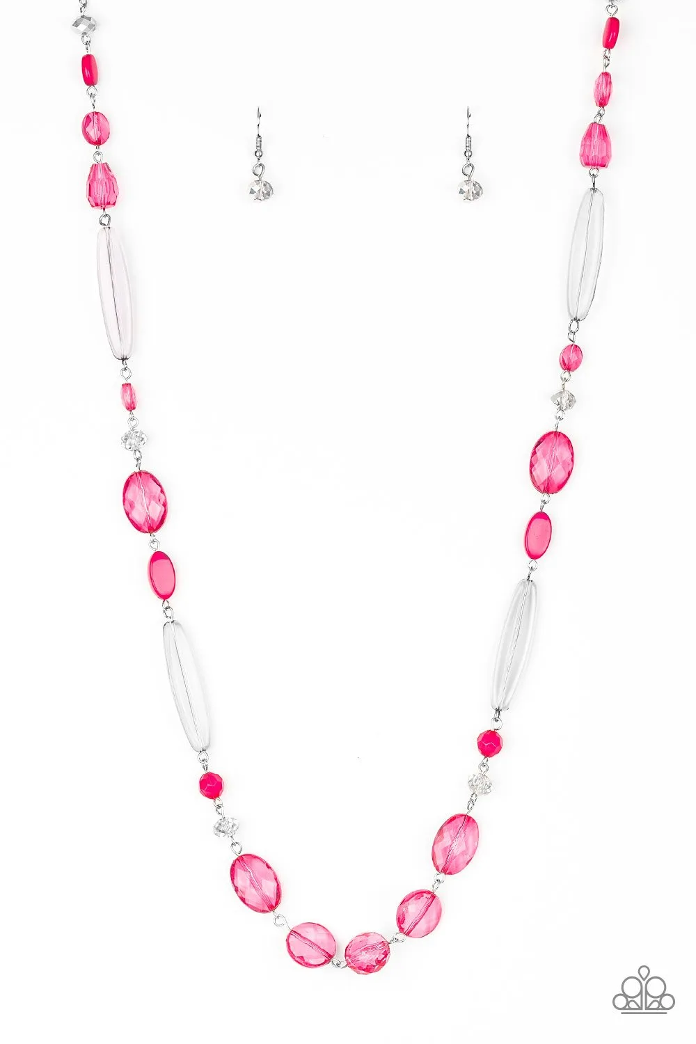 Paparazzi Necklace ~ Quite Quintessence - Pink