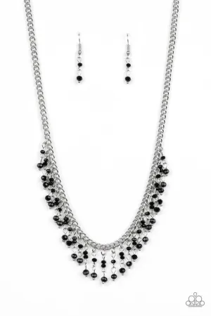 Paparazzi Necklace ~ Sporadic Sparkle - Black