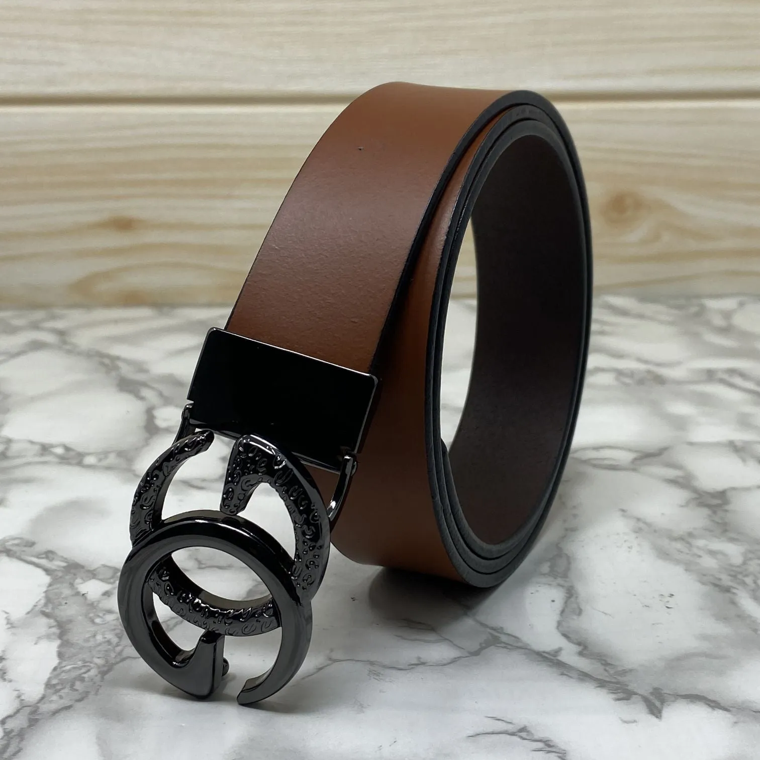 Premium Casual Leather Strap Belt For Men-JonasParamount