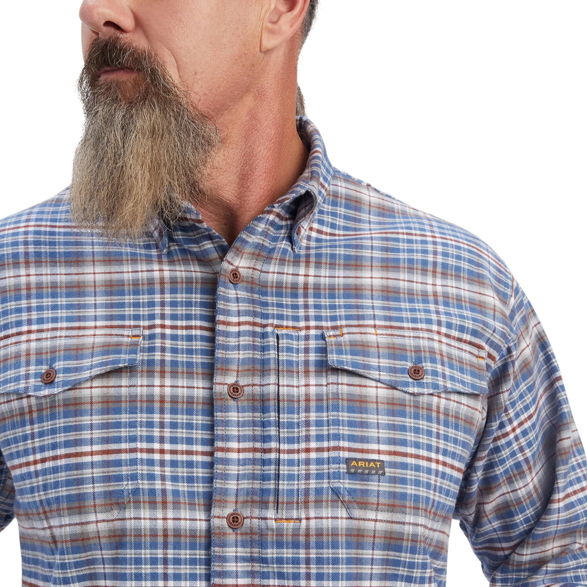 Rebar Flannel DuraStretch Work Shirt