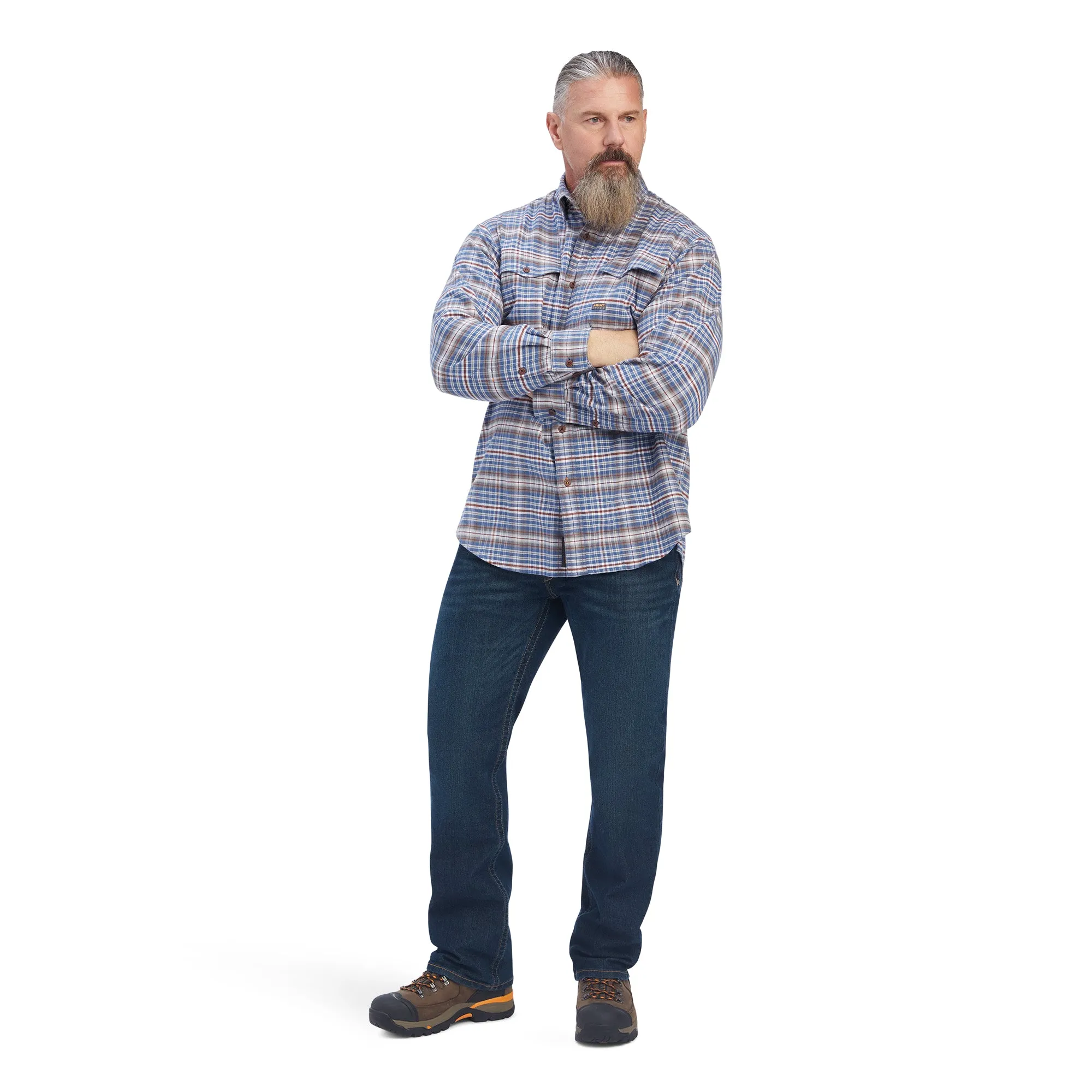 Rebar Flannel DuraStretch Work Shirt