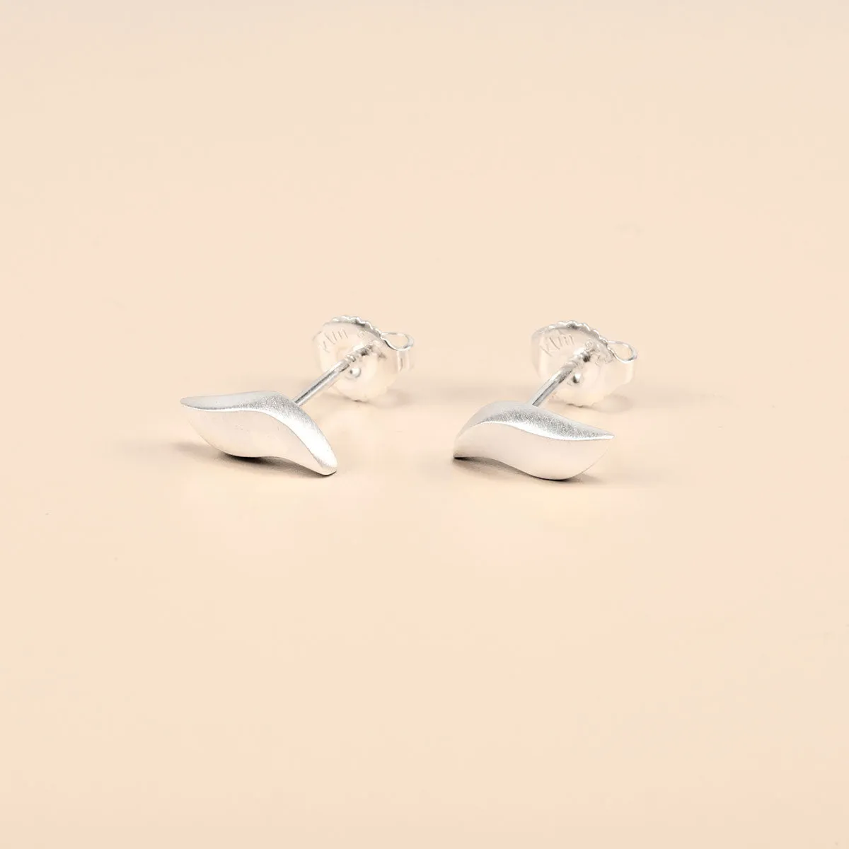 S-Shape Tiny Post Earrings