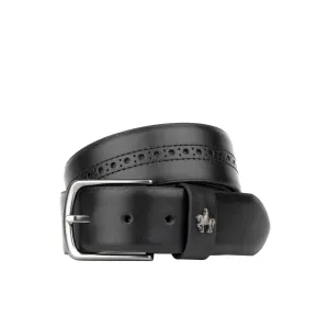 Scott - Black Hi-Shine - Men's Belts