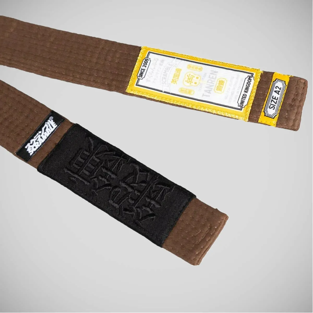 Scramble Tanren V4 BJJ Belt Brown