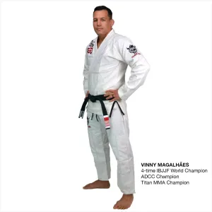 Shogun 'Kanji' Ultra-Light White - IBJJF Approved BJJ Gi