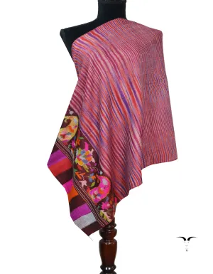 striped kani pashmina stole 7786