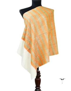 striped pashmina stole 8334