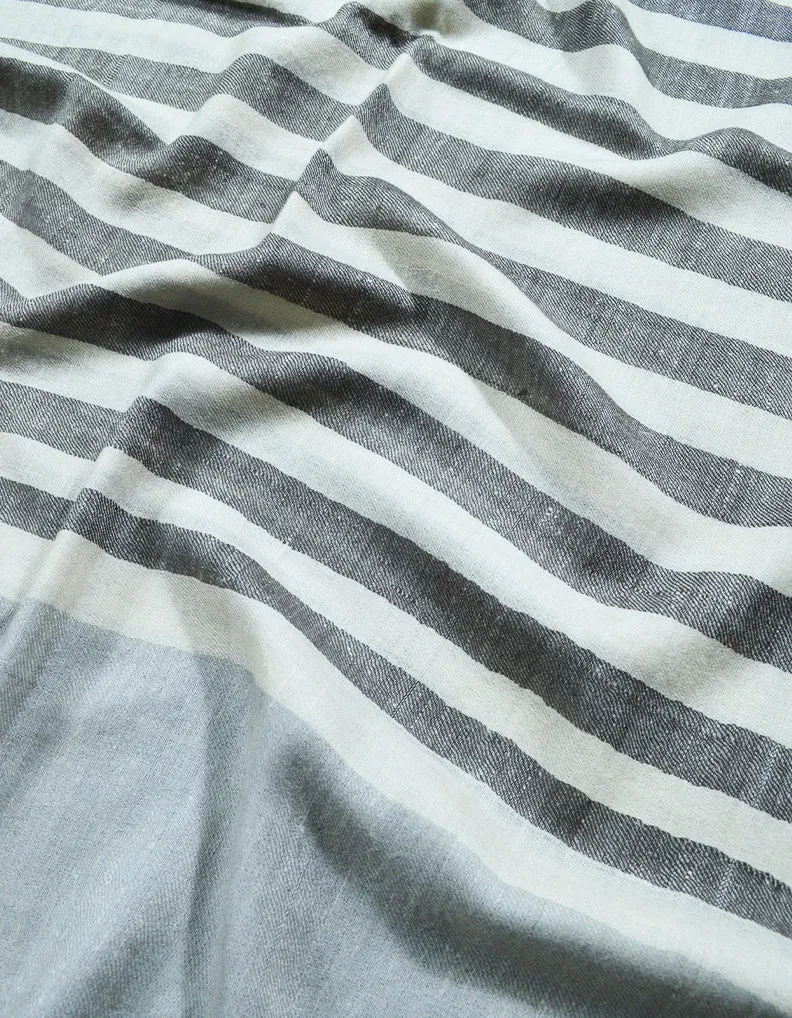 striped pashmina stole 8346