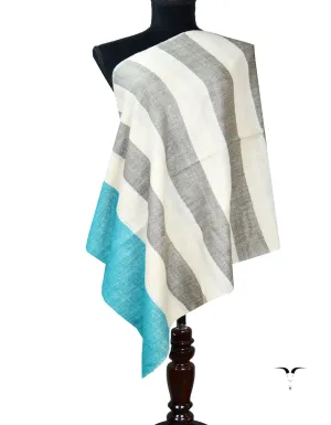 striped pashmina stole 8352