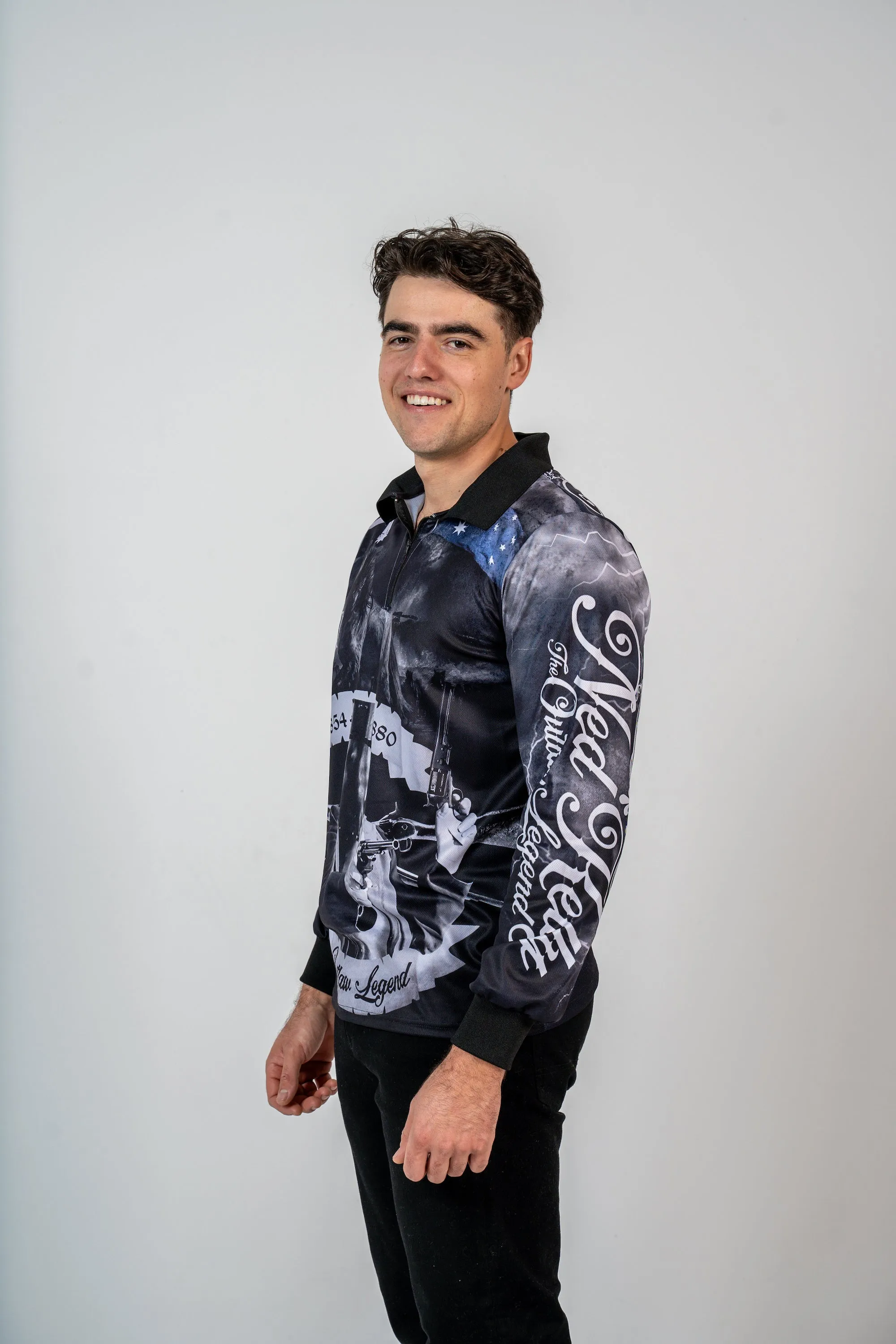 Such Is Life Ned Kelly Fishing Shirt - Quick Dry & UV Rated