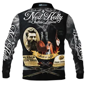 Such Is Life Ned Kelly Fishing Shirt - Quick Dry & UV Rated