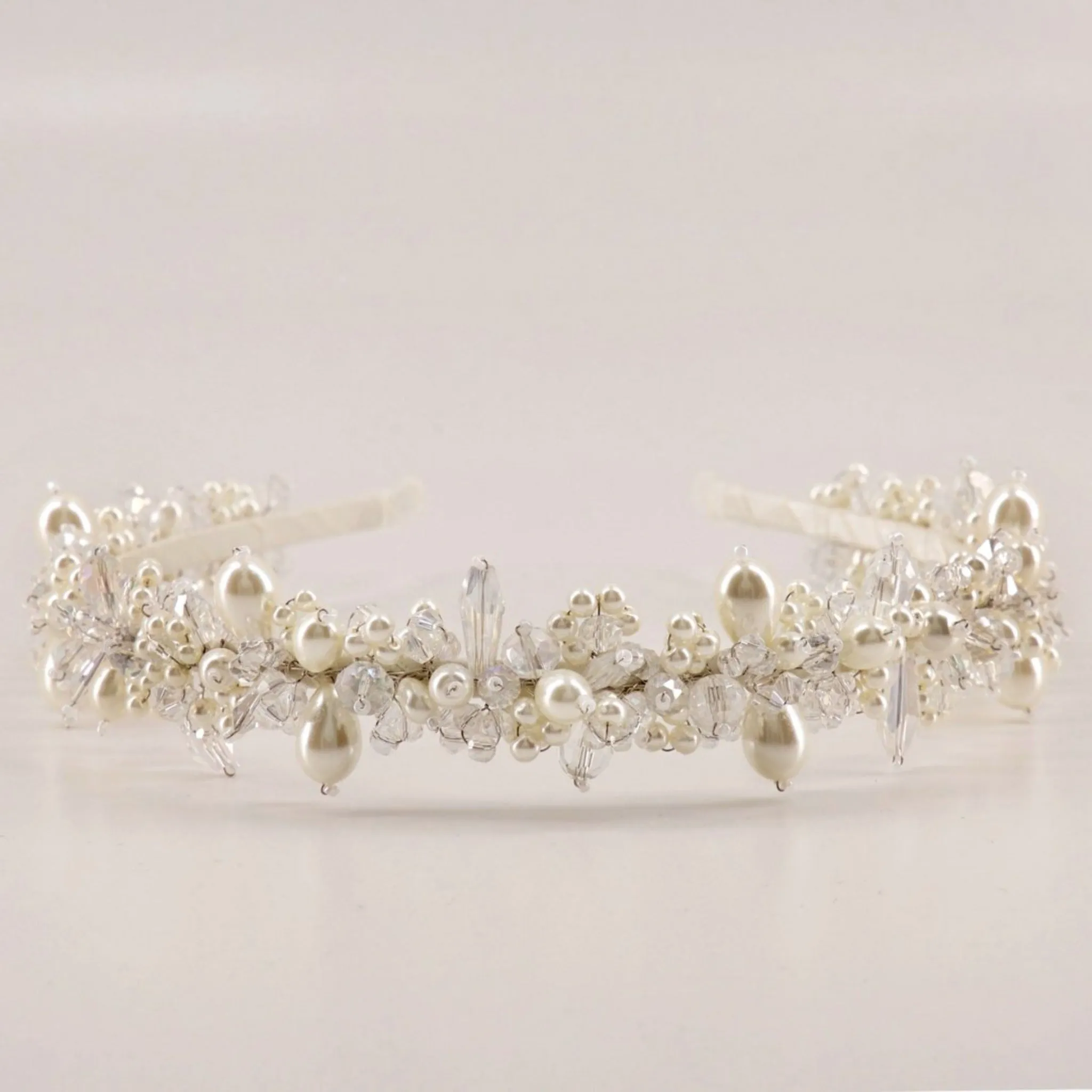 The Sachi Pearl and Crystal Headband