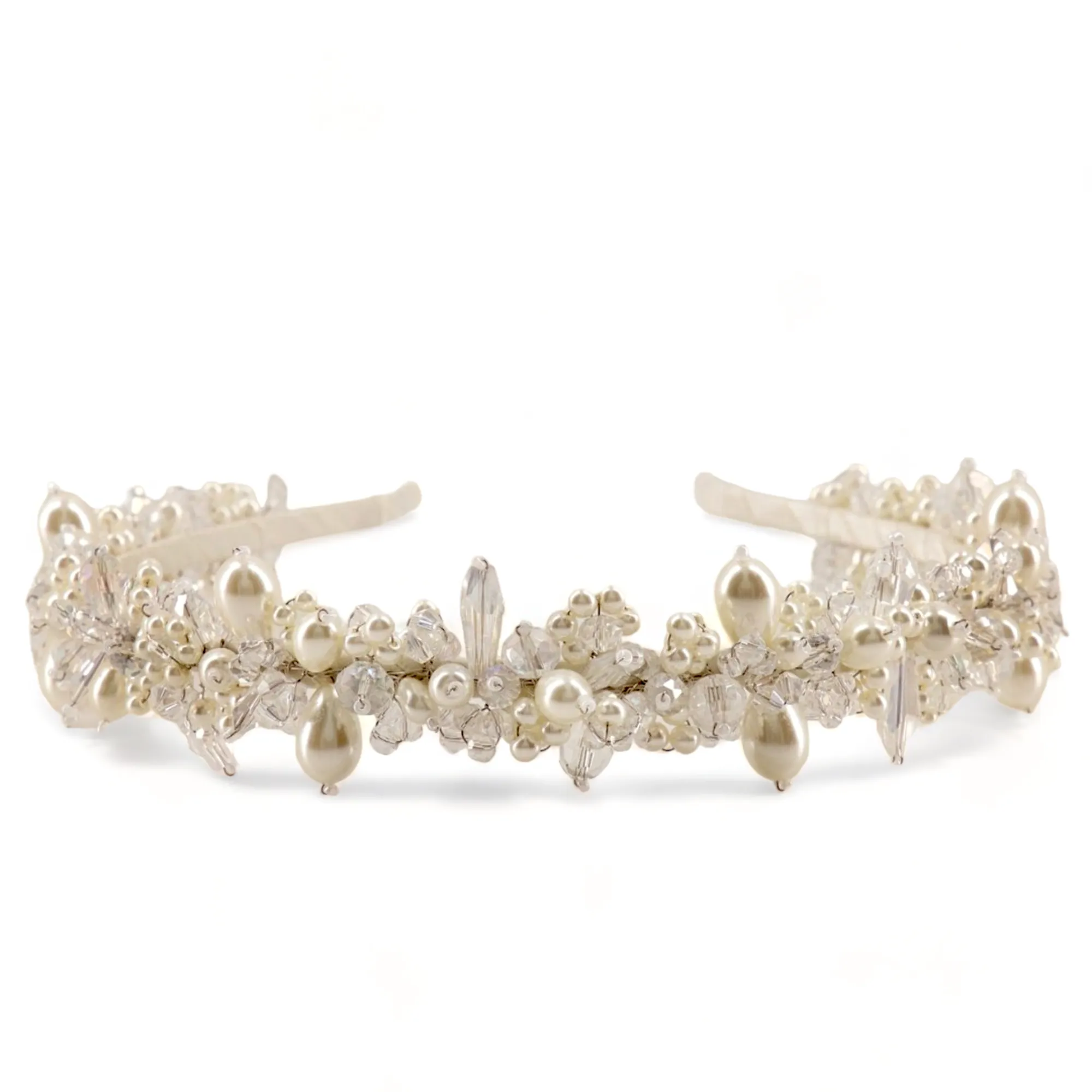 The Sachi Pearl and Crystal Headband