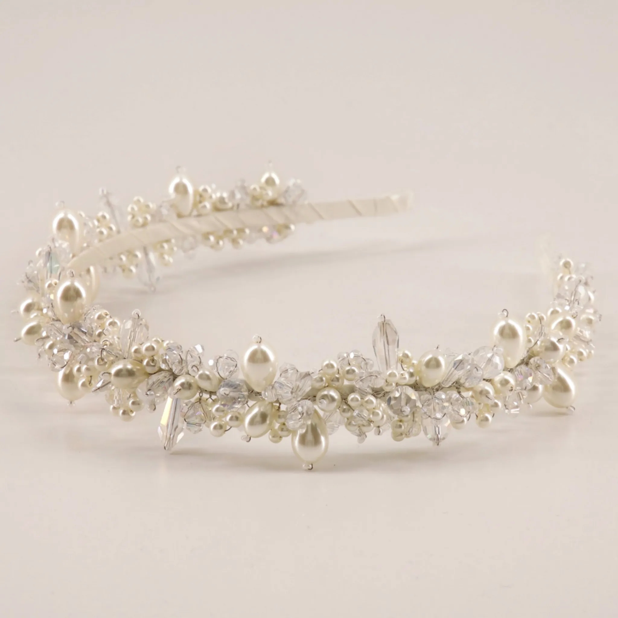 The Sachi Pearl and Crystal Headband