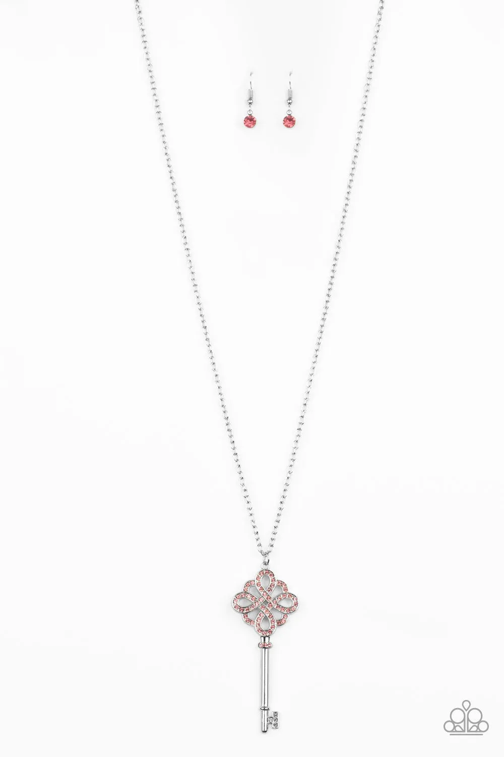 Unlocked - Pink Paparazzi Necklace